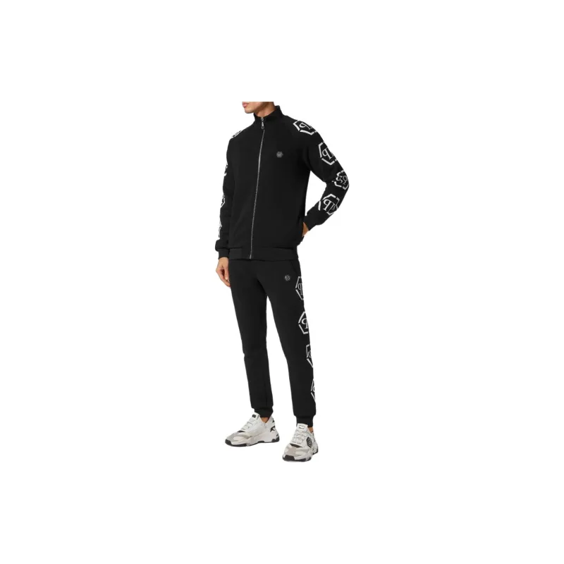 PHILIPP PLEIN Monogram Track Jacket-1