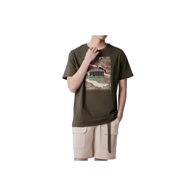 PUMA BOX LOGO T Shirts Men Jasper-2