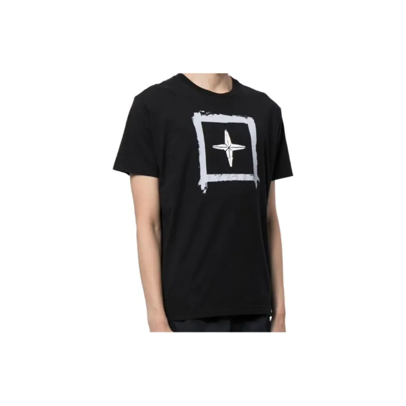 STONE ISLAND T Shirt Men's Black-2
