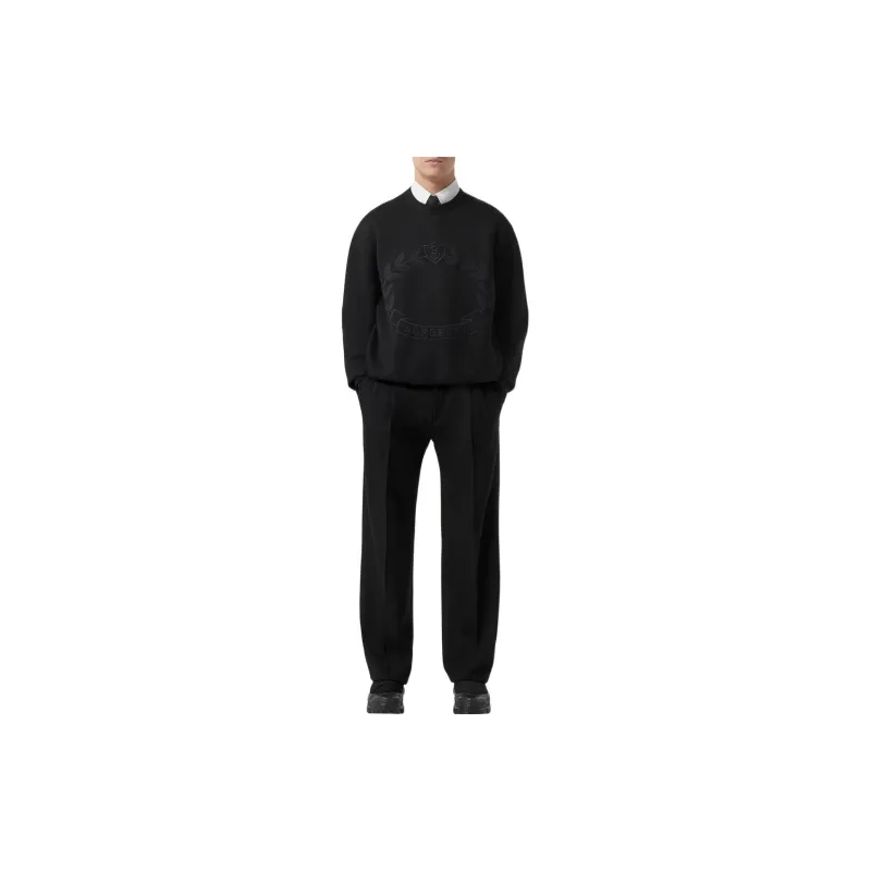 Burberry Wide leg Pleated Trousers-3