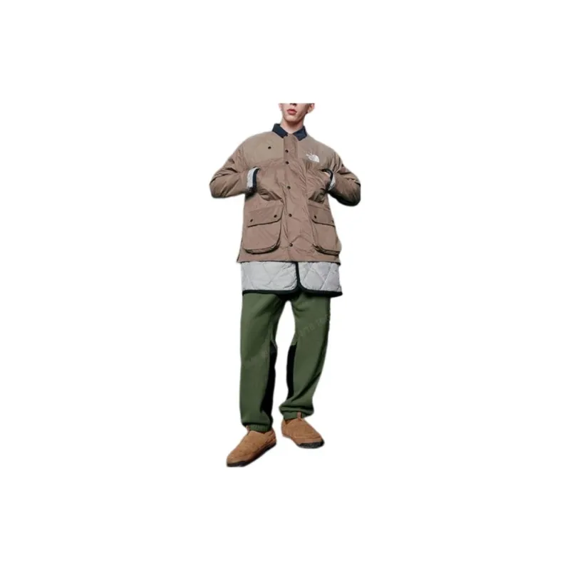 THE NORTH FACE Puffer Jacket Men's Cameo Brown-3