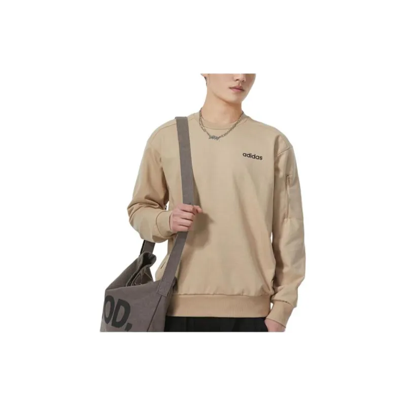 Adidas Sweatshirts Men Khaki-4