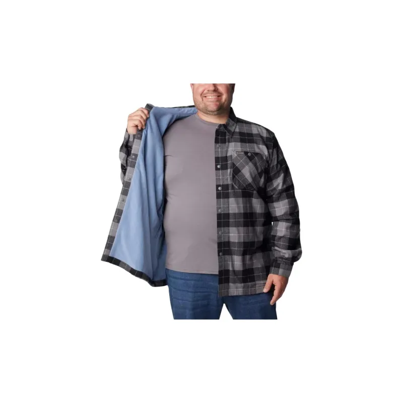 Columbia Cornell Woods Shirts Men Gray-4