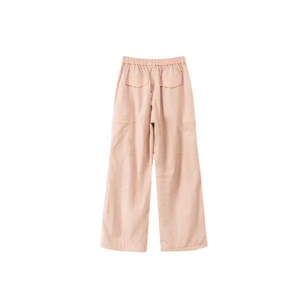 NO ONE ELSE Casual Pants Unisex Gray Pink-1