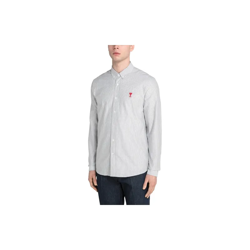 Ami Button Down Adc Shirt-1
