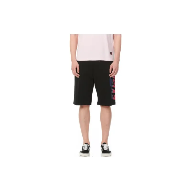 EVISU Sports Shorts Men Black-6