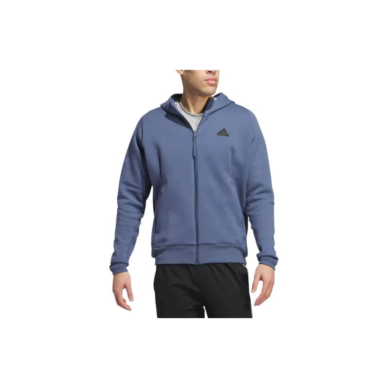 Adidas Z.N.E. Premium Full-Zip Hooded Track Jacket Jackets Coats Men's Dark Blue-2