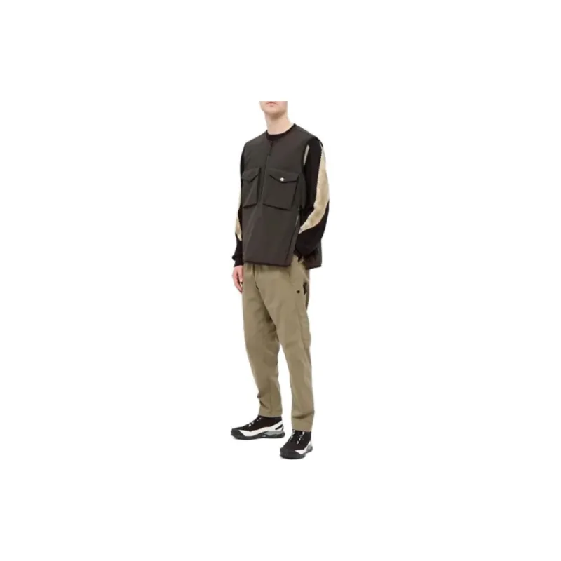 STONE ISLAND Ghost Collection Vests Men Black-3