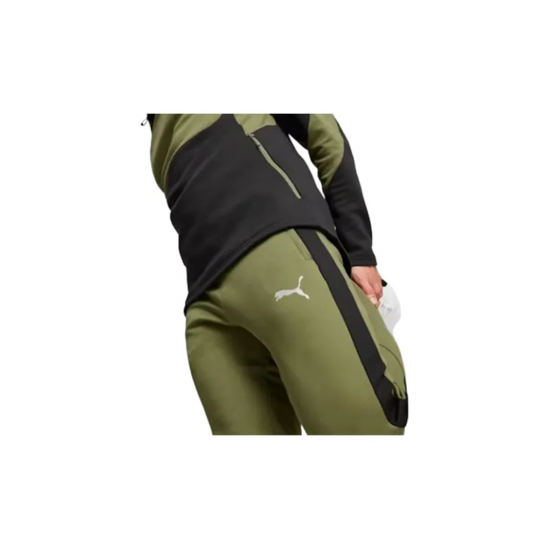 PUMA EVOSTRIPE Knitted Sweatpants Men's Olive Green-5