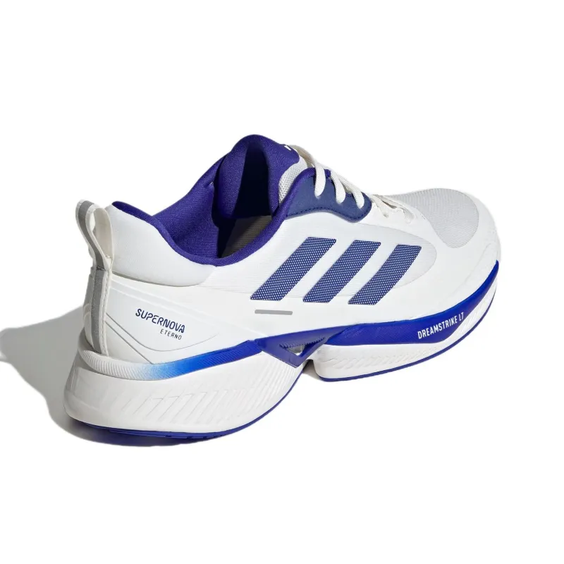 Adidas Supernova Eterno Anti Slip Wear Resistant Low Top Running Shoes Men's White-3
