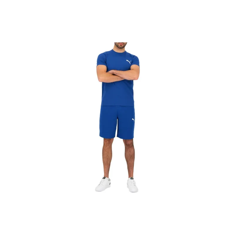 PUMA Essentials T Shirt Men's Deep Navy Blue-4