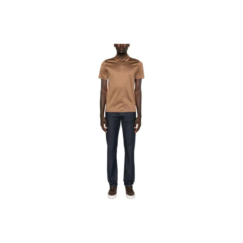 Canali Slim cut Denim Pants-1
