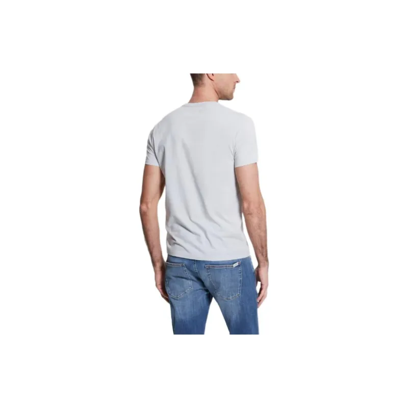 GUESS T-Shirts Men Gray-2