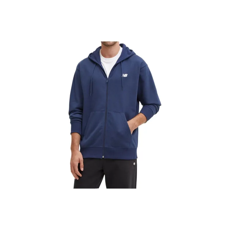 New Balance Sport Essentials Logo Fleece Full Zip Hoodie-2