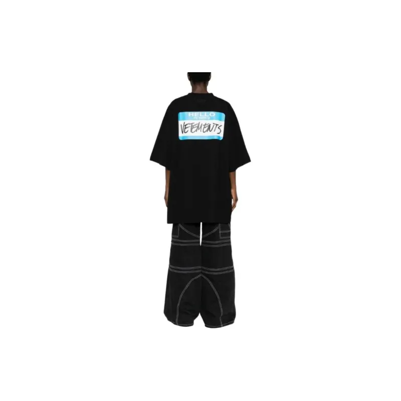 Vetements My Name Is T Shirt-1