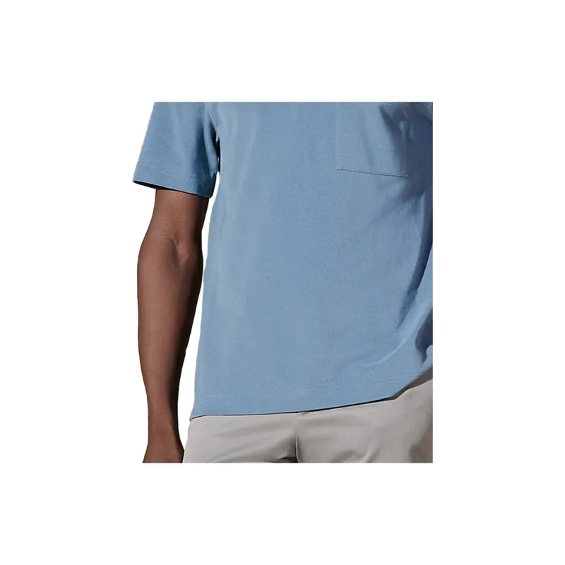 HERMES SS24 Polo Shirt Men's Light Gray Blue-5