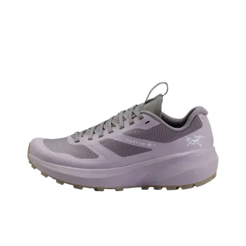Arcteryx Norvan Slip Resistant Low Top Running Shoes Women's Gray Purple