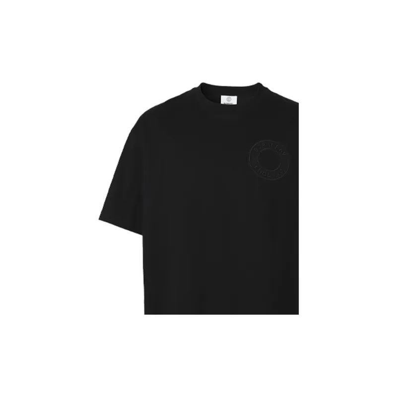 Burberry Logo Graphic Cotton Oversized T Shirt-4