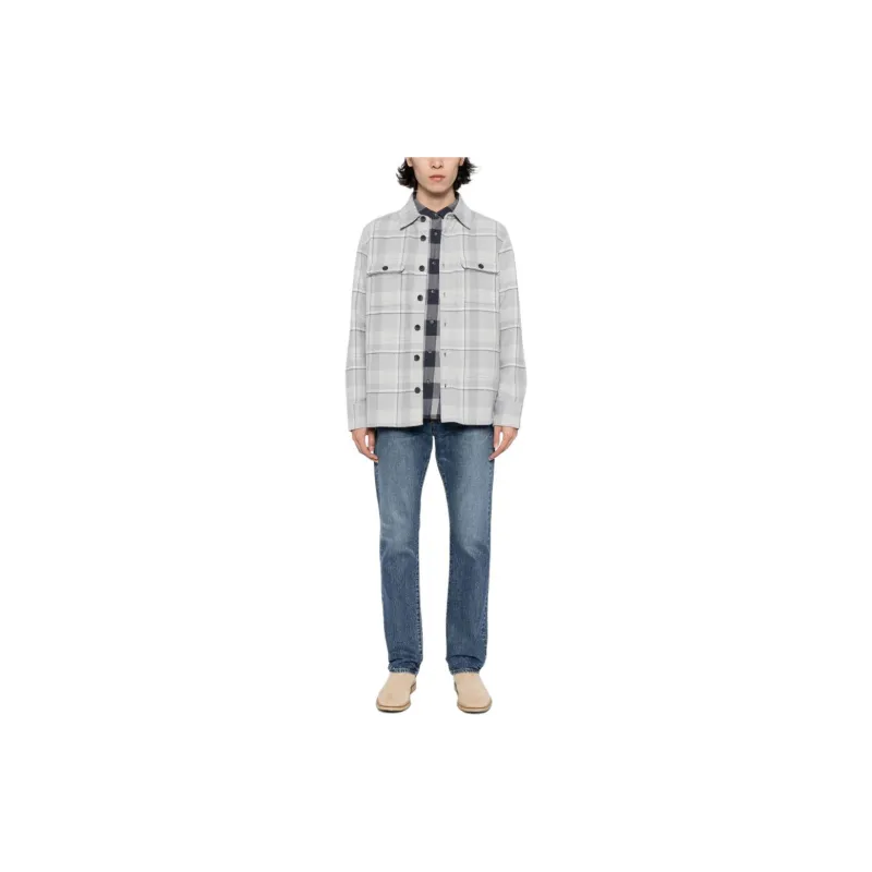 PAIGE Wilbur Check-pattern Jacket-1