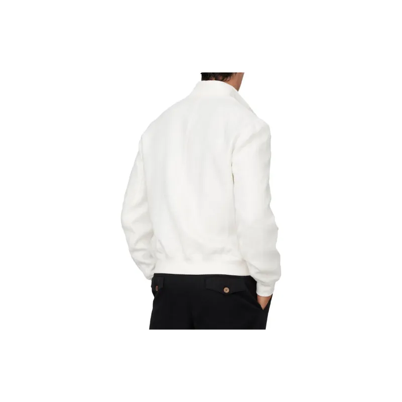 Brunello Cucinelli Long Sleeved Buttoned Bomber Jacket-6