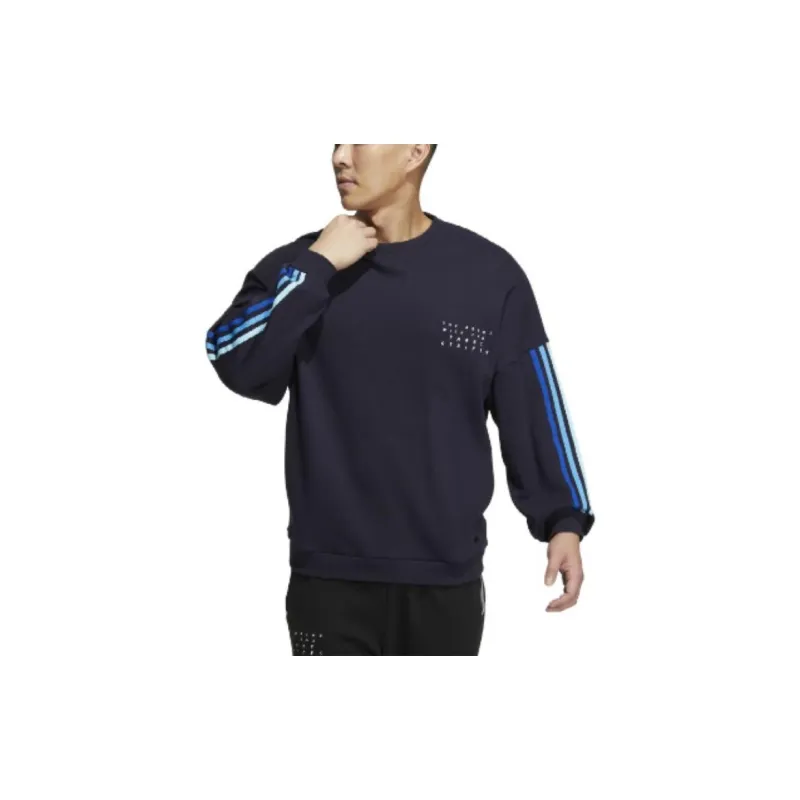 Adidas Sweatshirts Men Dark Blue-1