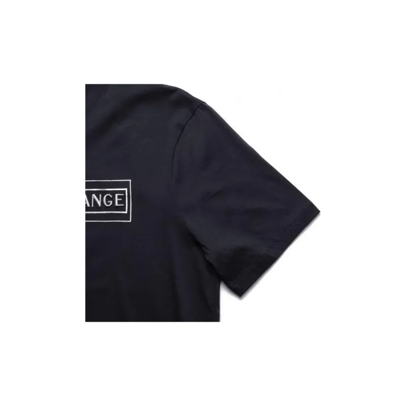 ARMANI EXCHANGE T Shirts Men Dark Marine Blue-5