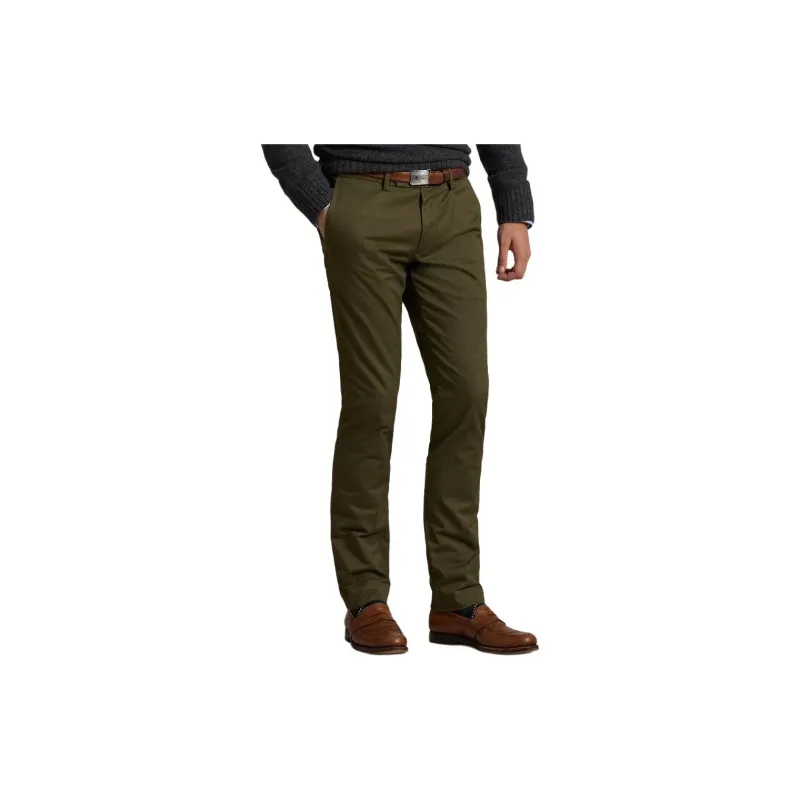 Polo Ralph Lauren FW24 Casual Pants Men's Olive Green-3