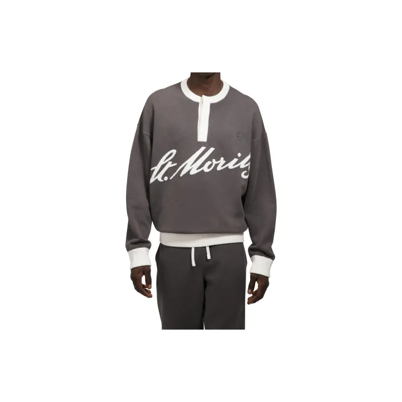 BALLY Cashmere Sweater Unisex Black-3