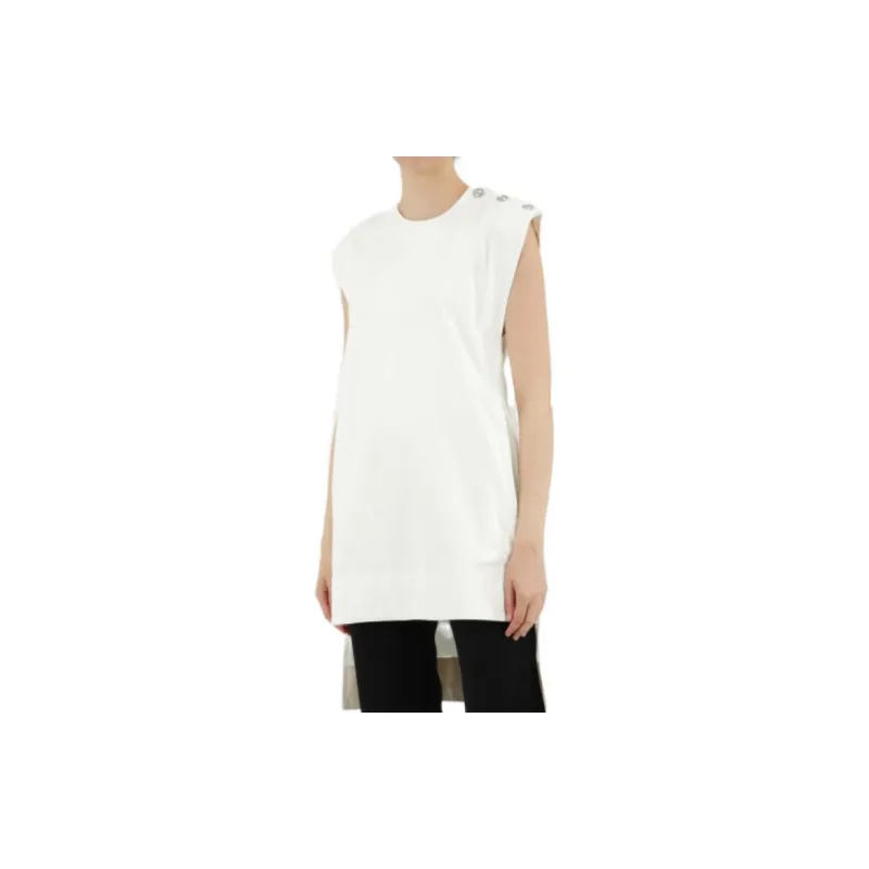 JIL SANDER High low Longline T shirt-1