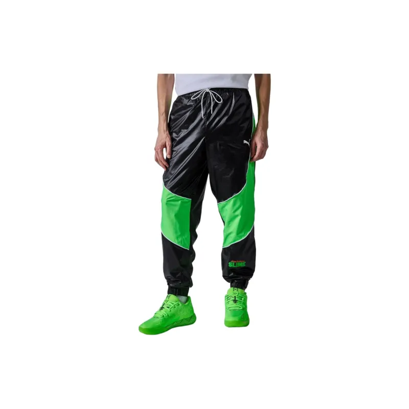 PUMA x LAMELO Basketball Collection Knitted Sweatpants Men's Black-4