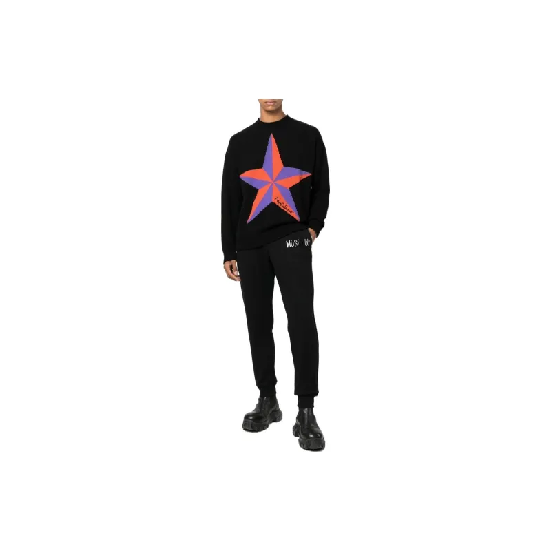 MOSCHINO Slim cut Track Pants-1