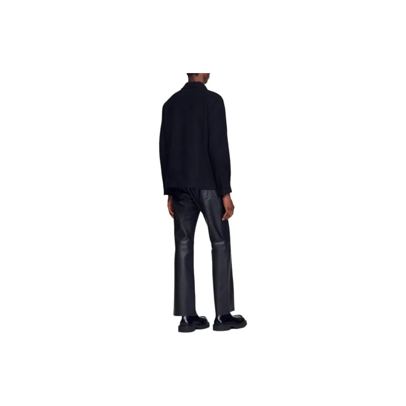 Sandro Jackets Men Black-2