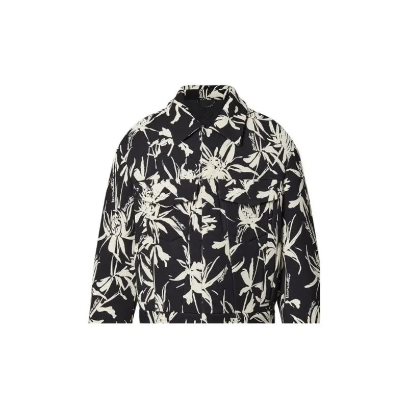 LOUIS VUITTON Cropped Denim Jacket-4