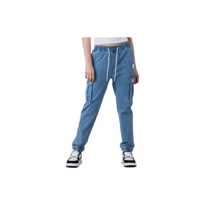 Lifework SS24 Jeans Unisex Fluorescent Blue-1