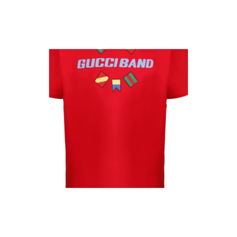 GUCCI T Shirts Men Red-5