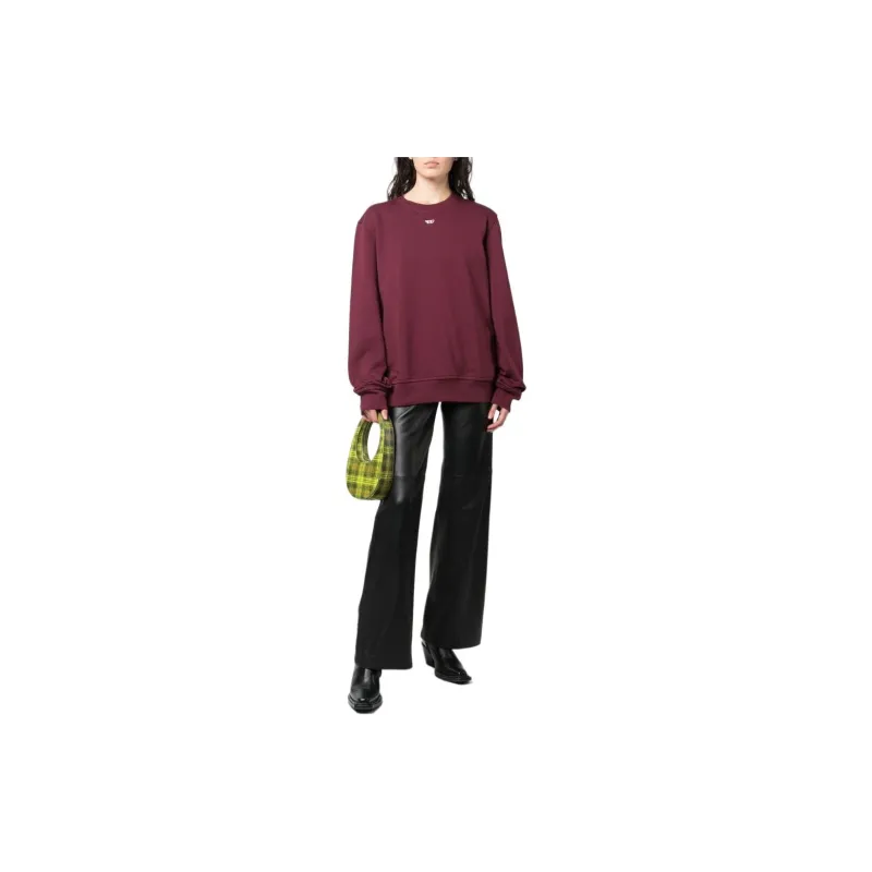 DIESEL Sweatshirts Unisex Deep Red-1