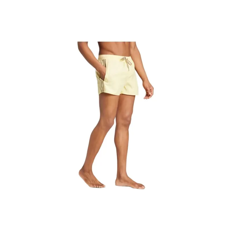 Adidas 3 Stripes Cl Swimming Shorts Men's Near Yellow-3