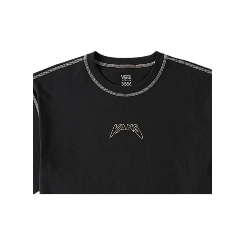 Vans Regular T Shirt Women's Gray Black-2