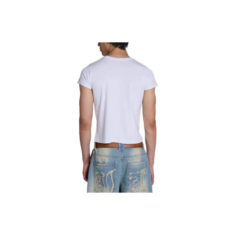 Jaded London SS24 Fantasy Store Series T Shirt Men's White/White-2
