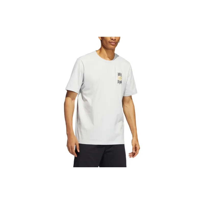 Adidas T Shirt Men's Light Gray-1