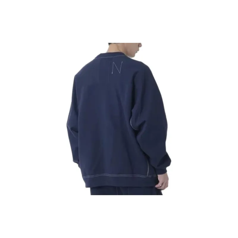 New Balance FW23 Sweatshirt Men's Dark Blue-4