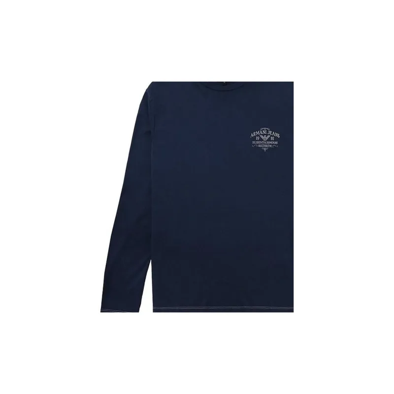 ARMANI JEANS T Shirts Men Dark Blue-1