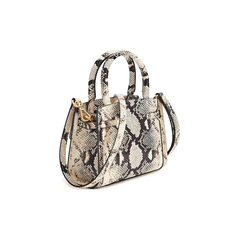 GUESS Leather Shoulder Bag Crossbody Bag Handbag Small Size Women's White-1