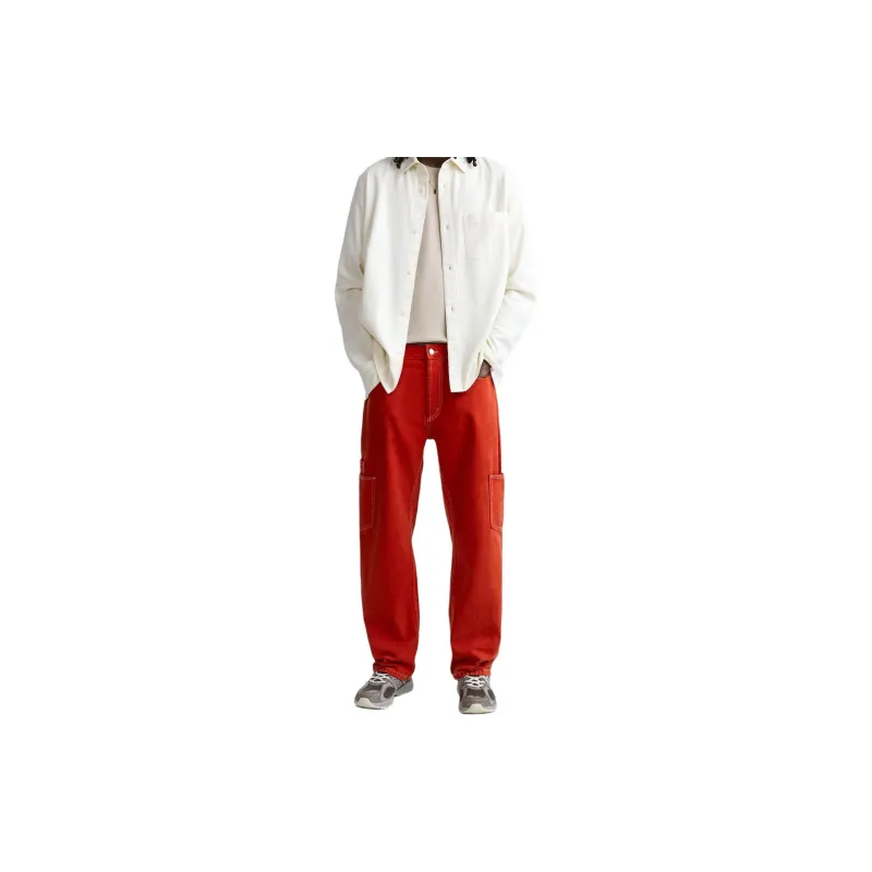 ZARA Jeans Men Coral-3