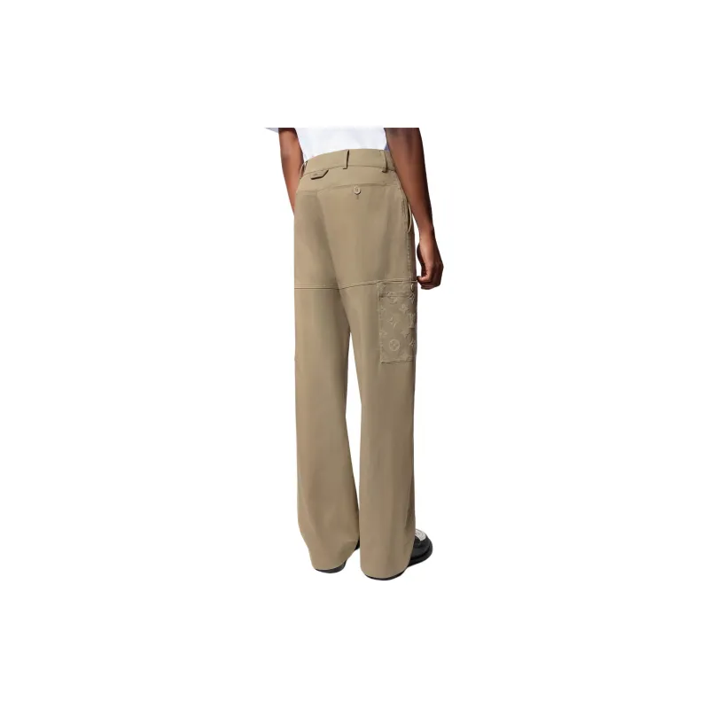 LOUIS VUITTON 1AFQB0 Cotton Workwear Pants-3