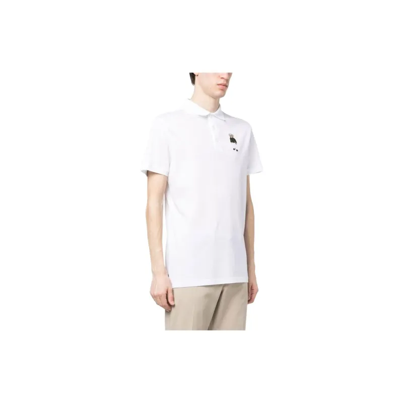 Ralph Lauren Purple Label Polo Bear Motif Polo Shirt-3