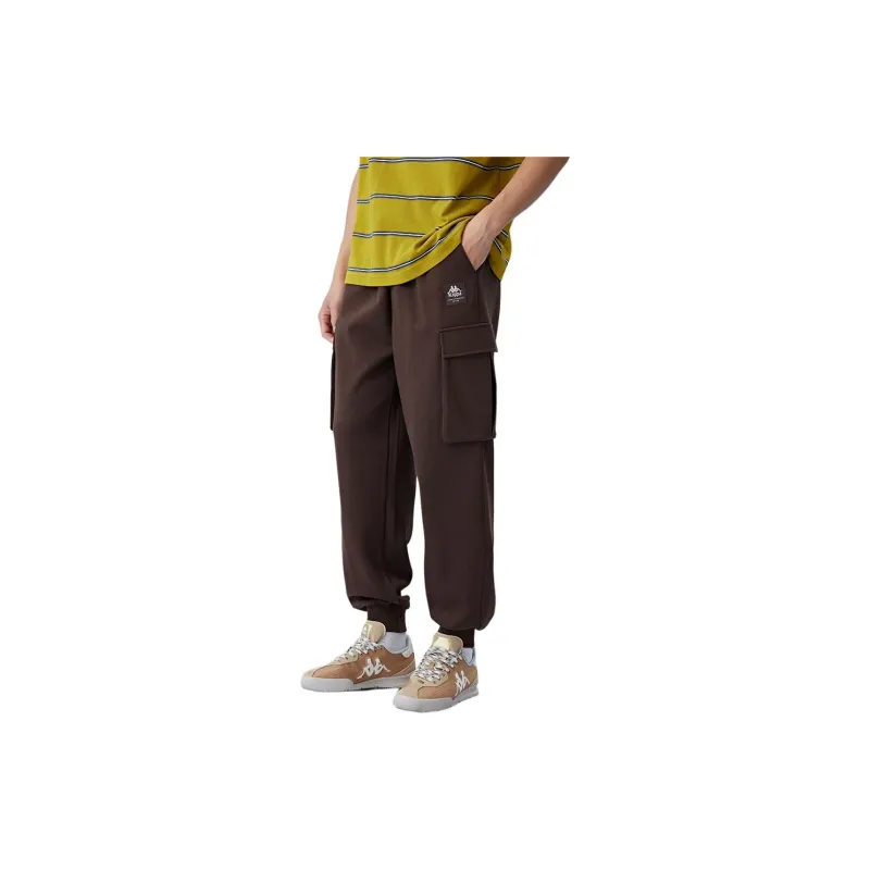 Kappa Knitted Sweatpants Men's Khaki-1