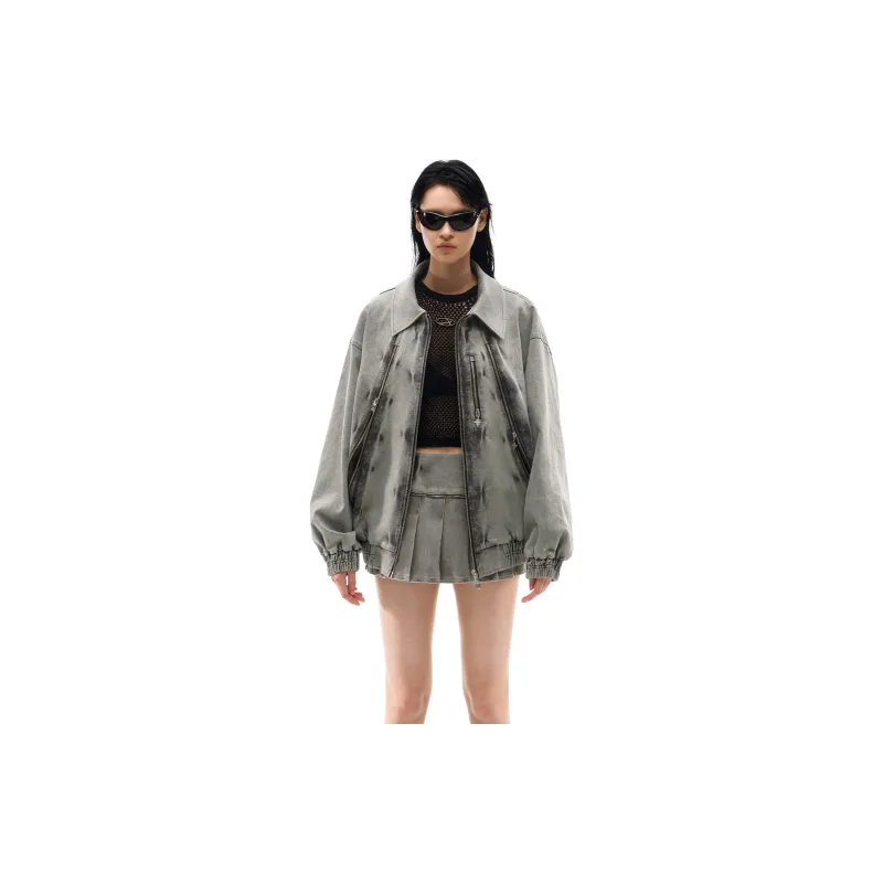 IMXS Denim Jacket Unisex Dark Gray-2