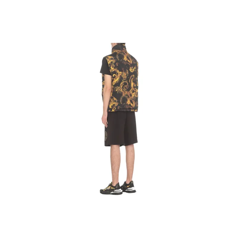 VERSACE JEANS COUTURE Vest Men's Black-3
