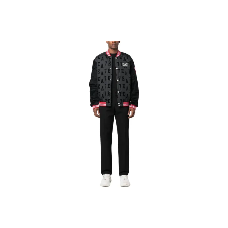 EMPORIO ARMANI EA7 FW23 Jackets Coats Men's Black-3